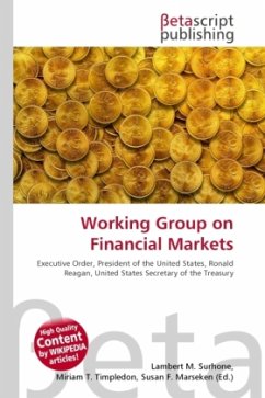 Cover Working Group on Financial Markets