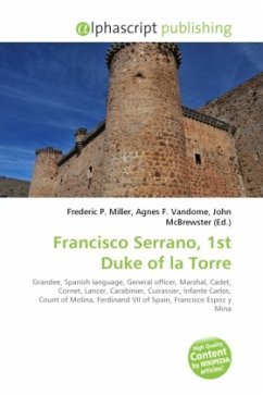 Francisco Serrano, 1st Duke of la Torre
