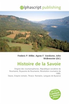 Cover Histoire de la Savoie