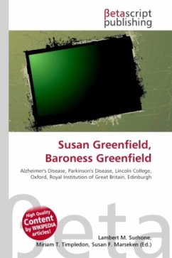 Susan Greenfield, Baroness Greenfield