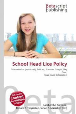 School Head Lice Policy School Head Lice Policy