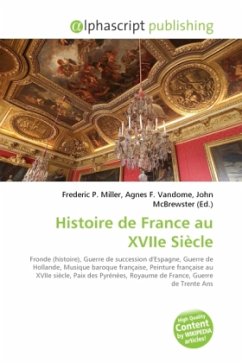 Histoire de France au XVIIe Siècle