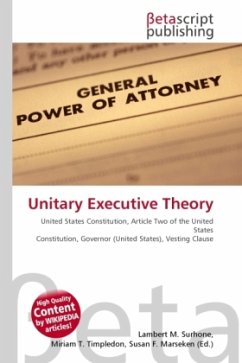 Unitary Executive Theory