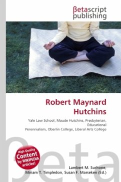 Robert Maynard Hutchins - englisches Buch - bücher.de