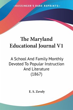 The Maryland Educational Journal V1
