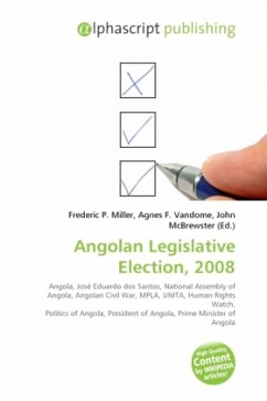 Angolan Legislative Election, 2008
