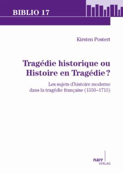 Tragédie historique ou Histoire en Tragédie?