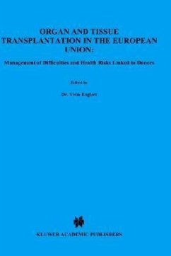 Organ and Tissue Transplantation in the European Union