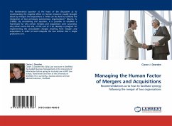 Managing the Human Factor of Mergers and Acquisitions - Dearden, Ciaran J.