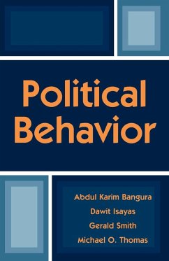 Political Behavior - Bangura, Abdul Karim; Isayas, Dawit; Smith, Gerald