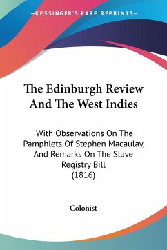 The Edinburgh Review And The West Indies
