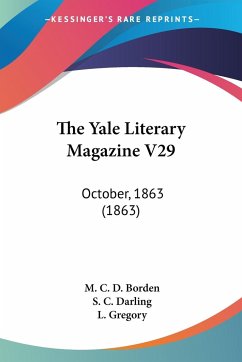 The Yale Literary Magazine V29