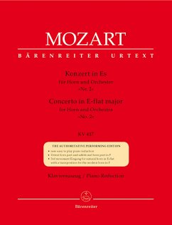 Konzert Es-Dur Nr.2 KV417 für Horn und Orchester für Horn und Klavier