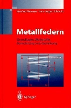 Metallfedern - Meissner, Manfred; Schorcht, Hans-Jürgen