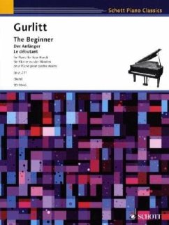 Cover The Beginner / Der Anfänger op.211, Klavier (4-händig)