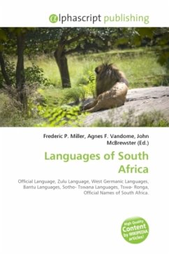Cover Languages of South Africa