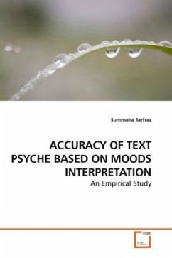 ACCURACY OF TEXT PSYCHE BASED ON MOODS INTERPRETATION - Sarfraz, Summaira