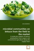 microbial communities on lettuce from the field to the market