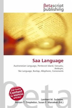 Cover Saa Language