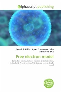Free electron model
