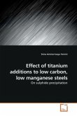 Effect of titanium additions to low carbon, low manganese steels