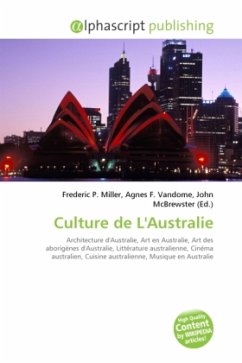 Cover Culture de L'Australie