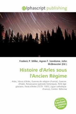 Histoire d'Arles sous l'Ancien Régime