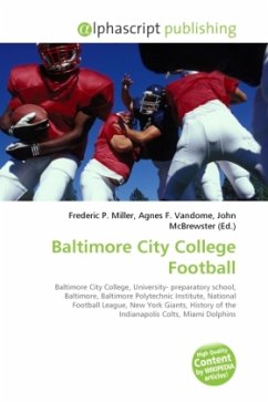 Baltimore City College Football