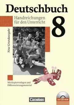 Deutschbuch, Handreichungen für den Unterricht 8