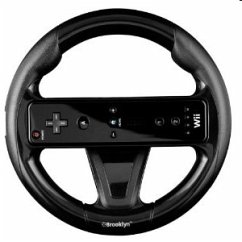 Wii Racing Wheel, Black