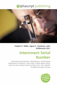 Internment Serial Number