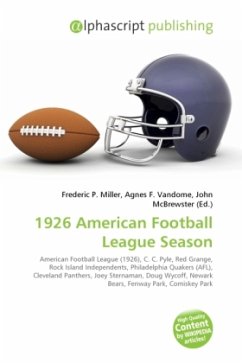 1926 American Football League Season