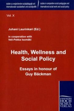 Health, Wellness and Social Policy