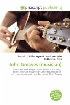 Cover John Greaves (musician)