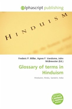 Glossary of terms in Hinduism