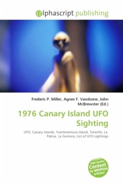 1976 Canary Island UFO Sighting