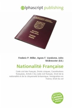 Nationalité Française