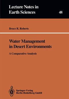 Water Management in Desert Environments - Roberts, Bruce R.