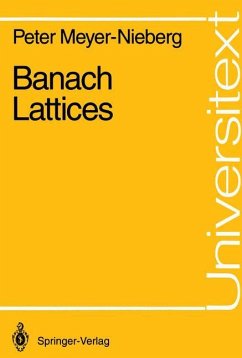 Banach Lattices - Meyer-Nieberg, Peter