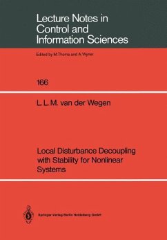 Local Disturbance Decoupling with Stability for Nonlinear Systems - Wegen, Leonardus L.M. van der