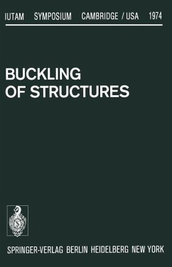 Buckling of Structures. Symposium Cambridge/USA June 17-21, 1974. - Budiansky, Bernard (Ed.).