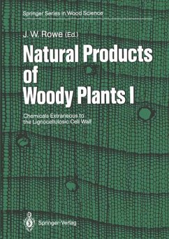 Natural Products of Woody Plants - Chemicals extraneous to the lignocellulosic cell wall., Vol. I + II. (= Springer Series in Wood Science). - Rowe, John W. (Ed.)