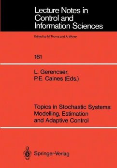 Topics in Stochastic Systems: Modelling, Estimation and Adaptive Control