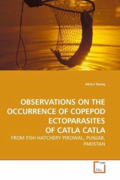 OBSERVATIONS ON THE OCCURRENCE OF COPEPOD ECTOPARASITES OF CATLA CATLA - Razaq, Abdul