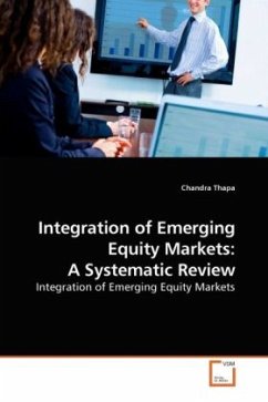 Integration of Emerging Equity Markets: A Systematic Review - Thapa, Chandra