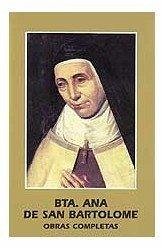 Cover Obras completas de la beata Ana de San Bartolomé