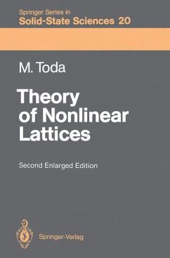 Theory of Nonlinear Lattices - Toda, Morikazu