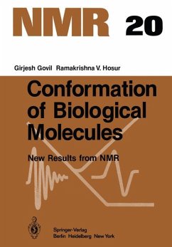 Conformation of Biological Molecules. New Results from NMR. With 92 Figures. [= NMR 20]. - Govil, Girjesh; Hosur, Ramakrishna V.