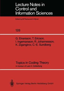 Topics in Coding Theory - Einarsson, Göran;Ericson, Thomas;Ingemarsson, Ingemar