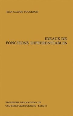 Ideaux de fonctions différentiables - Tougeron, Jean-Claude